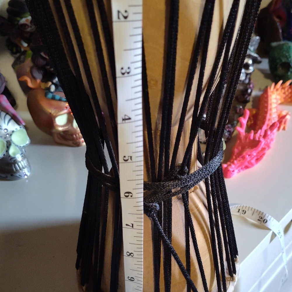 Handcrafted Drum with Black Accents - Picture 5 of 12